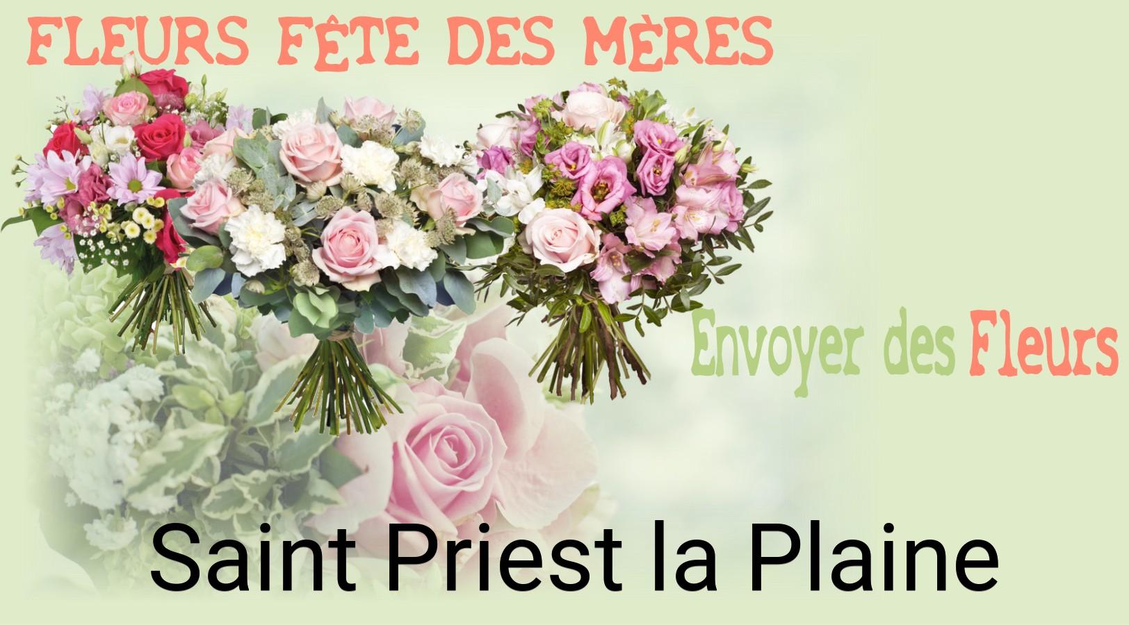 Bouquet de Fête des Mères livré à Saint-Priest-la-Plaine